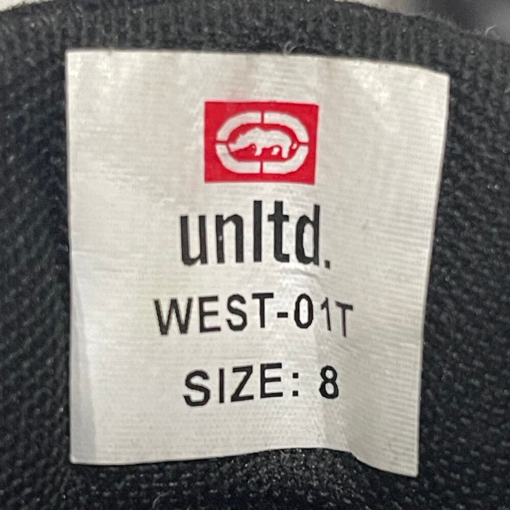 UNLTD Toddler Black Boots Size 8 West-01T - Picture 9 of 9